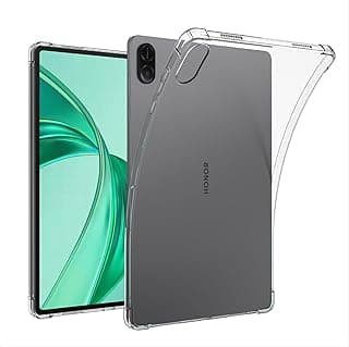 جراب GIOPUEY لجهاز Honor Pad X8A، جراب خلفي من السيليكون المرن TPU، غطاء نحيف، حماية مع وسائد هوائية، متوافق مع Honor Pad X8A - شفاف
