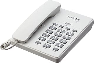 111C Ground Phone Wired Of Fair - White