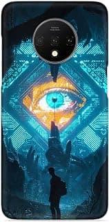 جراب موبايل سيليكون مطبوع بتصميم Arcane Eye متوافق مع ون بلس 7T