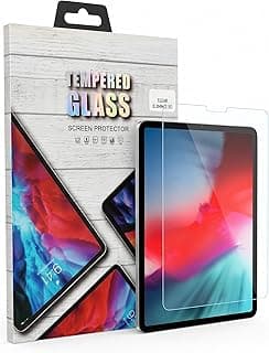 واقي شاشة زجاجي Nopatia لجهاز iPad Pro 11 بوصة (الجيل 6 2025 / الجيل 5 2024)، فيلم حماية فائق النحافة بسمك 0.3 مم، غطاء قوي مقاوم للخدش والكسر مع حواف منحنية ناعمة