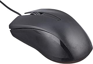 ماوس ضوئي إنترنت M-S011 - أسود 1200 نقطة لكل بوصة