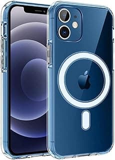 Magnetic Clear Phone Case Compatible with Magsafe Charger for iPhone Series (Iphone 12/12 Pro) Ultra Slim Shockproof Protective Phone Cover for iPhone Series (Iphone 12/12 Pro)