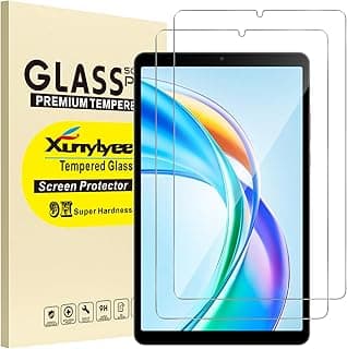 اسكرينة حماية لتابلت Honor Pad X7 مقاس 8.7 بوصة، فيلم زجاج مقوى بصلابة 9H، مقاومة للخدش، شفافة عالية الدقة، عبوة من قطعتين