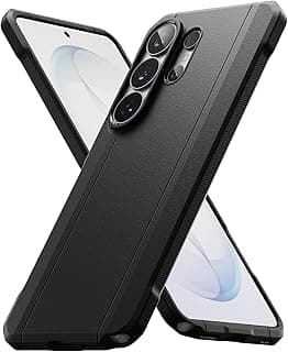 جراب Ringke Onyx Alpha لسامسونج سامسونج S26 Ultra [قبضة آمنة] غطاء حماية خفيف الوزن ومقاوم للصدمات مع ممتص صدمات متين - أسود