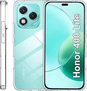 Case Compatible with Honor 400 Lite 5G, Case Crystal Clear Soft TPU Gel Case Flexible Silicone Anti-Scratch Camera Protection Transparent TPU Cover - Clear