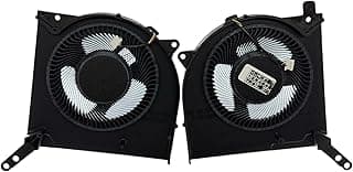 New Laptop CPU + GPU Cooling Fans for Lenovo Legion 5 Pro-16ACH6H Type 82JQ; NP: NS8CC14-20J08, NS8CC15-20J09, DFSAL12E064860, DFSAL12E164860, 5H40S20277, 5H40S20278