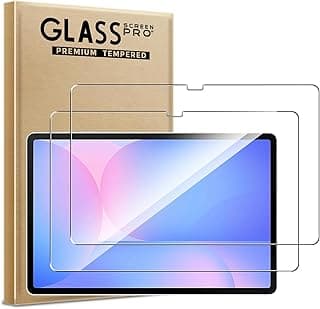 [2-Pack Screen Protector for Samsung Galaxy Tab S10 FE Plus,Anti-Scratch,High Transparency,Anti-fingerprint,Bubble-Free,Dust-Free Premium Screen Protector Tempered Glass For Samsung S10 FE Plus