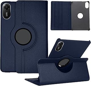 Case Compatible with Xiaomi Redmi Pad 2 11 Inch Tablet 2025, 360° Rotatable Multi-Angle PU Leather Protective Case