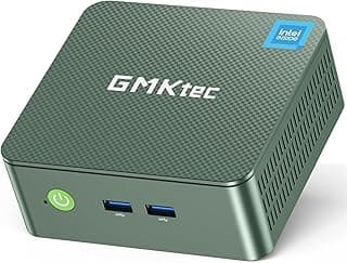 ميني بي سي GMKtec G3 Plus، معالج انتل Twin Lake N150، رام 8GB 3200MHz، هارد 256GB SSD M.2 NVME، ميني ديسكتوب، USB 3.2 x 4، 2 x HDMI 4K @ 60Hz، 2.5G LAN
