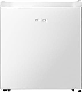 Heinrich's Mini Refrigerator, 45 Litre, Black Small Compact Quiet: 36 dB Mini Bar, with 7 Temp. Levels, Mini Fridge Freestanding, Perfect for OffIce,Black [Energy Class E] (White, 45)