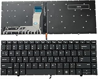 كيبورد لابتوب بديل بتوزيع حروف امريكي مع إضاءة خلفية لجهاز اتش بي ZBook Studio X360 G5 Elitebook 1050 G1 HSN-Q11C XW1 SG-91610-74A SN6173BL