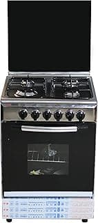 Gas Master Cook 101 4 Burners Silver Full Wrap Stainless Steel 7 Year Warranty Premium Color Gizz
