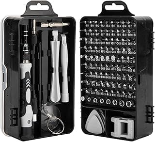 Precision Screwdriver Set 115 in 1 Repair Tools Kit with Magnetic Driver Kit,Electronics Precision Screwdriver Set with Portable Bag for Repair Computer, Cell Phone, PC, iPhone,Tablets