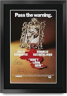 HWC Trading FR A3 Don't Look Now (1973) Gifts Printed Poster Signed Autograph Picture for Movie Memorabilia Fans - A3 Framed