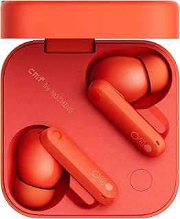 سماعات Buds Pro 2 لاسلكية بصوت Hi-Fi، إلغاء ضوضاء نشط 50 ديسيبل، 6 ميكروفونات HD، تأثير صوت محيطي، 2025 - برتقالي