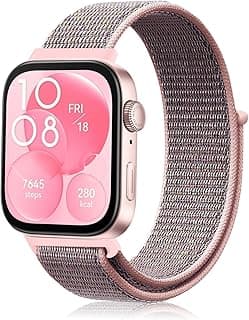 حزام نايلون لساعة هواوي Fit 5 / Fit 5 Pro / Fit4 / 4 Pro/Fit 3، سوار رياضي قابل للتعديل