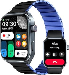 YFT2095EU Ks2 Smart Watch 2.01 Inch Black and blue