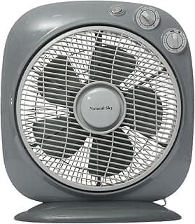 12-inch box fan, Natural Sky