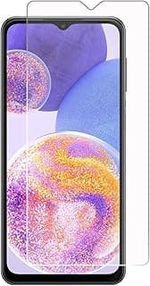 واقي شاشة Galaxy A23 لهاتف سامسونج Galaxy A23، زجاج مقوى لحماية الشاشة (متوافق مع جراب Galaxy A23) (شفاف)