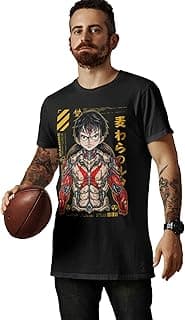 تيشرت انمي ون بيس 5 M ، اسود، للجنسين