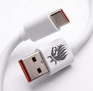كابل شحن سريع لشاومي، كابل USB شحن سريع 6 أمبير 65 وات كحد أقصى، كابل بيانات USB C لأندرويد وسامسونج. كابل USB C 65 وات 6 أمبير لموبايلات Mi 11 Ultra، شاومي/ريدمي، اوبو، ريلمي، ون بلس