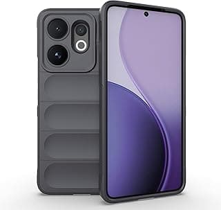 متوافق مع Vivo V60، جراب Magic مضاد للصدمات (رمادي داكن)