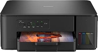 طابعة بخزان حبر لاسلكية متعددة الوظائف، DCP-T430W من بروذر، طباعة لاسلكية ومحمولة، تصميم صغير للغاية