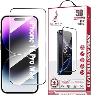 for iPhone 16 Pro Max 6.9-Inch Tempered Glass Screen Protector, 9H Hardness Anti-Scratch Tempered Glass flim, Case Friendly,Anti-Scratch For iPhone 16 Pro Max