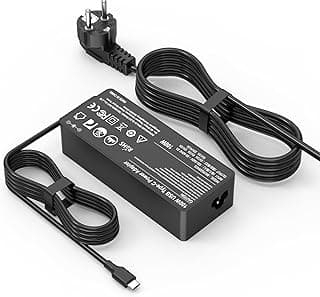 USB C Charger 100W Compatible with Macb OOK Pro/Air Lenovo Thinkpad/Yoga HP Spectre Huawei Matebook Pro Xiaomi Air Dell ASUS Acer Universal Type-C Laptop Adapter