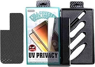 Tempered Glass Screen Protector UV Curved HD PRO Compatible with Realme 10 Pro+ - Edge-to-Edge, Full Glue, Easy Install (580-1)
