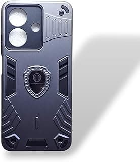 MagnoGuard Armor Case For OPPO Realme Note 60x - C61 – Heavy-Duty Protection with Magnetic Support (Gray)
