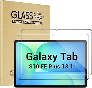 2 Pack Screen Protector for 13.1" Galaxy Tab S10 FE Plus 2025 SM-X620, Hardness Tempered Glass Screen Film Guard for Tablet S10 FE+ 13.1 Inch