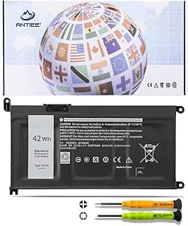 42Wh YRDD6 Battery for Dell Inspiron 7586 5482 5480 5481 5485 5491 5591 5593 3583 3310 2-in-1 3493 3582 3593 3793 5584 584 493 5. 585 5594 5598 Vostro 3491 5481 5581 5490 5590 0YRDD6 VM732