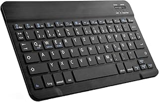 BK-100 Mini Bluetooth Wireless Rechargeable iOS, Android, Mac OS and Windows For Mobile, Tablet & TV Colors: (Black, White) (Black)