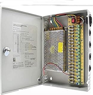 18channel Dc12v/20a Dc Power Supply Distribution Box CCTV Security Surveillance Camera