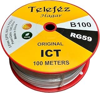كبل كاميرات مراقبة 100 متر 100M Security camera cable RG59