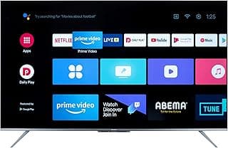 تلفزيون شارب 55 بوصة 4K UHD LED سمارت اندرويد مع ريموت كنترول وريسيفر مدمج - 4T-C55DL6EX - عرض (شاهد في اي بي وستارزبلاي)