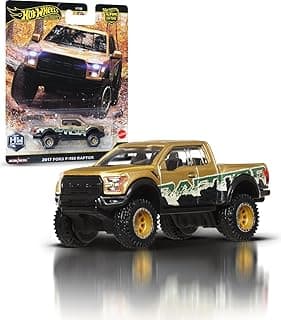سيارة ماتيل هوت ويلز بريميوم - كار كالتشر قابلة للجمع - 2017 فورد F-150 رابتور (Group FPY86)