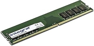 ذاكرة متكاملة مدمجة DDR4 RAM سعة 16 جيجابايت و2666 ميجا هرتز SDRAM للكمبيوتر المكتبي/الكمبيوتر PC4-21333 لون أخضر