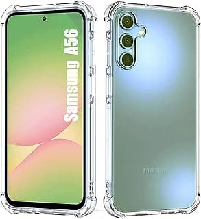 for Samsung A56 Case,for Samsung Galaxy A56 Case,Clear[Shockpoof][Military Grade Protection] Reinforced Corners Slim Fit Flexible TPU Bumper Phone Case for A56 Cover,Clear