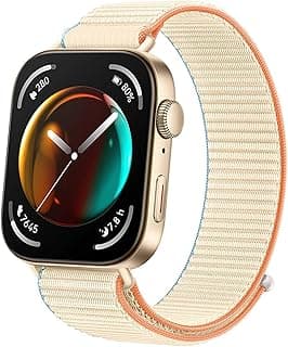 Nylon Strap for Huawei Watch Fit 5 / Fit 5 Pro / Fit4 / 4 Pro/Fit 3 Band, Men and Women Breathable Elastic Bracelet, Adjustable Straps Replacement Band Sport Watchband
