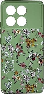 Soft Silicon Case Microfiber Lining with 3D Flowers Prints For Xiaomi Poco X6 Pro 5G (Garden)