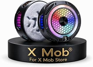مبرد درجة حرارة للموبايل 2 في 1 للاعبين والسائقين من X Mob، يعمل مع ماج سيف، 5 دقائق للتجميد، كيبل نوع سي، للاستخدام طوال اليوم، اصابع بابجي مجانية ومشبكين مجانيين للتبريد، عبوة واحدة