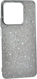 Glitter Plastic Phone Case for Infinix Note 60 - Silver