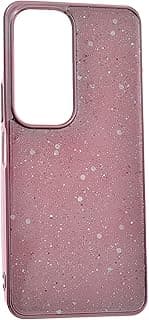 Glitter Plastic Phone Case for vivo Y19s 4G - Pink