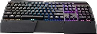 كيبورد جيمنج اتاك X3 RGB، مفاتيح MX Red، تخطيط بريطاني - أحمر، 37ATRM1MB.0011
