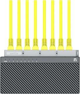 ST3108GC 8 Port Gigabit Ethernet Switch 8 10/100/1000Mbps RJ45 ports, Auto-Negotiation & Auto MDI/MDIX IEEE 802.3x flow control for Full Duplex mode and backpressure for Half Duplex mode 16Gbps switch