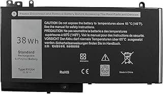 RYXXH Laptop Battery for Dell Latitude E5450 E5550 E5250 E5270 Latitude 11 3150 3160 VVVXTW YD8XC R5MD0 5TFCY 9P4D2 VY9ND 451-BBLJ 11.1V 3-Cell