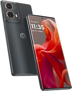 موبايل موتورولا G8 شبكة الجيل الخامس 5G، ذاكرة رام 12 جيجابايت + 12 جيجابايت، ذاكرة روم 256 جيجابايت، سناب دراجون 695 5G، شاشة pOLED 6.66 بوصة 120 هرتز، أندرويد 14، رمادي (اوربان جراي)