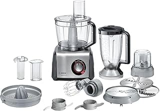 Food Processor MultiTalent 8 1250 W Black, Brushed Stainless Steel – MC812M844
